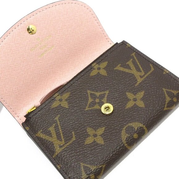 LOUIS VUITTON Porte Monnaie Rosalie Rose Ballerine Monogram - 585-080625 - Picture 8 of 12